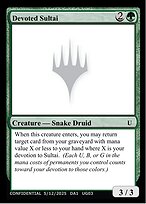 Devoted Sultai #UG03