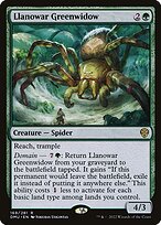 Llanowar Greenwidow #169