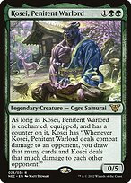 Kosei, Penitent Warlord #26