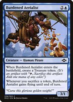 Burdened Aerialist #38