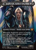 Sephiroth, Fabled SOLDIER // Sephiroth, One-Winged Angel #317
