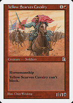 Yellow Scarves Cavalry #125