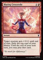Blazing Crescendo #125