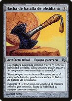Obsidian Battle-Axe #196