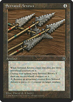 Serrated Arrows #110