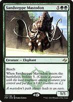 Sandsteppe Mastodon #137s