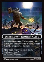 Event: Savanti Romero's Curse #23