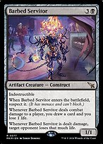 Barbed Servitor #77p