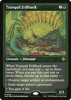 Tranquil Frillback #124