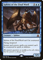 Sphinx of the Final Word #63