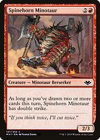 Spinehorn Minotaur #147