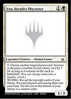 You, Iterative Playtester #MW02a