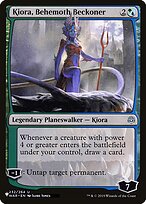 Kiora, Behemoth Beckoner #WAR-232