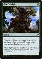 Gaea's Might #164