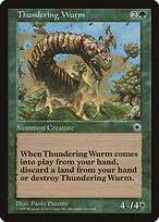 Thundering Wurm #189
