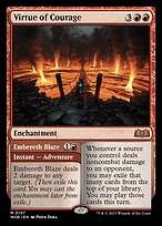 Virtue of Courage // Embereth Blaze #157
