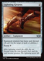 Lightning Greaves #102
