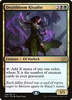 Deathbloom Ritualist #208p