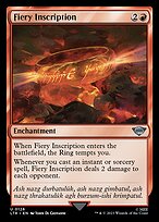 Fiery Inscription #126
