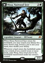 Nissa, Vastwood Seer // Nissa, Sage Animist #189s