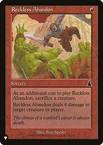 Reckless Abandon #UDS-94