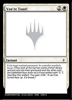 You're Toast! #UW13