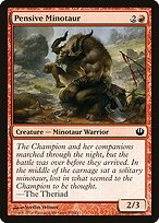 Pensive Minotaur #105
