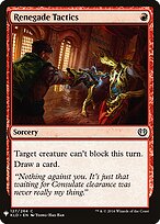 Renegade Tactics #KLD-127