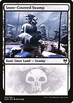 Snow-Covered Swamp #281