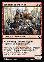 Towering Thunderfist #151