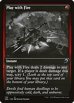 Play with Fire #154