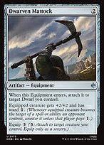 Dwarven Mattock #172