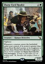 Sharp-Eyed Rookie #176p