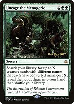 Uncage the Menagerie #137s