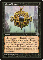 Ebony Charm #120