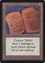 Copper Tablet #239