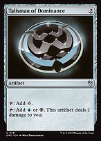 Talisman of Dominance #141