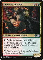 Draconic Disciple #M19-215