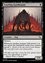 Snarling Gorehound #105