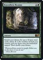 Boundless Realms #M13-162