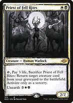 Priest of Fell Rites #372