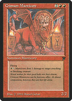 Crimson Manticore #140