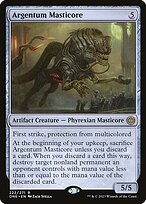 Argentum Masticore #222