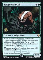 Badgermole Cub #167s