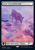 Snow-Covered Swamp #1475