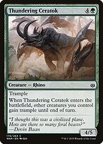 Thundering Ceratok #179