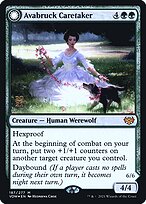 Avabruck Caretaker // Hollowhenge Huntmaster #187s