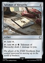 Talisman of Hierarchy #247