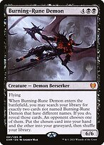 Burning-Rune Demon #81p