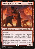 Zalto, Fire Giant Duke #171